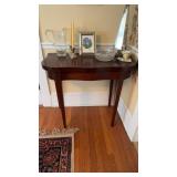 Consult Table with swing out leg, and drop leaf ,