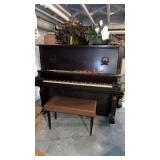 Antique Comstock, upright piano, out of tune,