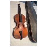 Antique violin with solid wood, antique violin