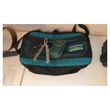 Outfitters fishing bag, with a pair of folding