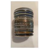Wade Green glazed  tobacco jar, heavy porcelain,