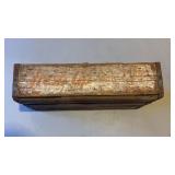 Antique, 7-Up wood crate for Bottles, with an