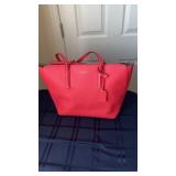 Kate Spade, pink, leather purse, bag, genuine,