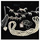Sterling silver 925 jewelry, includes a sterling