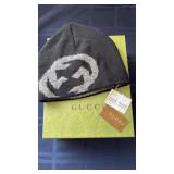 Gucci like new beanie winter hat , unisex , with