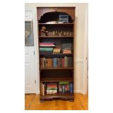 6 shelf bookcase , two sections, the bottom two