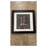 Framed photo print of radio city music Hall,
