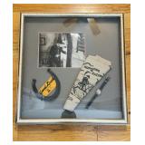 Framed shadowbox Hopalong Cassidy memorabilia