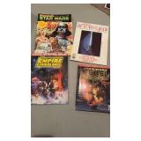 4 vintage Star Wars Collector magazines, includes