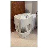 Electric humidifier, in the back bedroom by