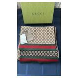 Classic Gucci scarf, like new with the original