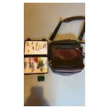 Orvis, leather and canvas sport bag, fishing