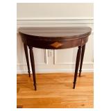Antique 1840 gateleg tea table with Fruitwood