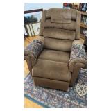 Light brown recliner chair , currently not