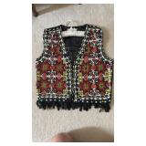 Vintage heavily, heated vest, womenï¿½s vest, , :
