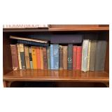 Collection of vintage and antique books, one