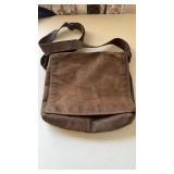 Brown leather satchel bag Gianni Conti Vera Pelle