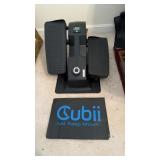 Cubii leg stationary, exerciser, with the