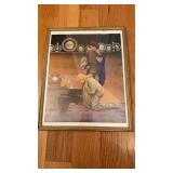 Classic Maxfield Parish, framed print , kitchen
