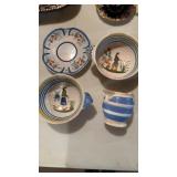 Three pieces of Henriette, Kemp, France, two