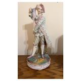 Antique 1870s bisque porcelain French gentleman