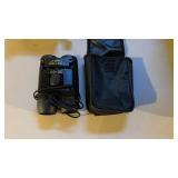 Phil binoculars, pocket size 30 X 60, in a black