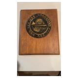 Vintage USS spadefish SSN 668 submarine wall