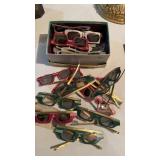 Box filled with 1960s Polaroid 3-D glasses,