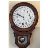 "Barwick" Regulator Style Clock by Howard Miller