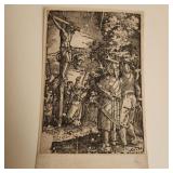Sebald Beham Woodcut - Christ on the Cross - 1521