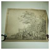 Simon de Vlieger 17th Century Etching / Laid Paper