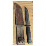Vtg WWII US PAL-RH -36 Fighting Knife