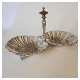 Antique / Vintage Silver Plated Double Dish