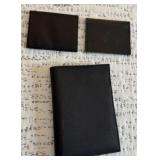 Leather Wallet & 2 Credit Card Holders