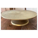Metal Spinning Cake Plate