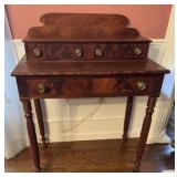 Antique Mahogany Sheraton 4 Drawer Server