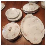 9 Pieces of Antique Theodore Haviland Porcelain