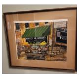 Roger Ellenberger Painting "Market Sq. Grocery"