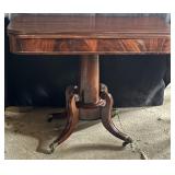 Fine Mahogany Federal Period Card Table