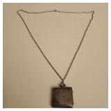 Antique "Blackinton" Sterling Picture Locket