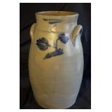 Antique Bennett & Chollar Stoneware Churn - Homer