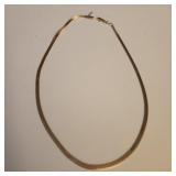 Vintage 14K Gold Chain 16 inches Long - Silky!