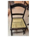 Antique Painted & Stenciled Side Chair
