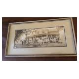 Vintage Panoramic Family Photograph