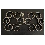 Pair of Vintage "Christofle" Sliver Plate Trivets