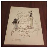 Mutt & Jeff Ink Drawing