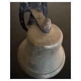 Vintage Brass & Iron Hanging Bell