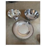 3 Pieces of Vintage Silver Plate