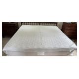 Vintage Hand Crocheted & Sewn Bed Spread