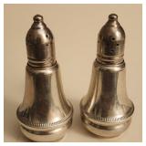 Pr. Sterling Silver Weighted Salt & Pepper Shakers